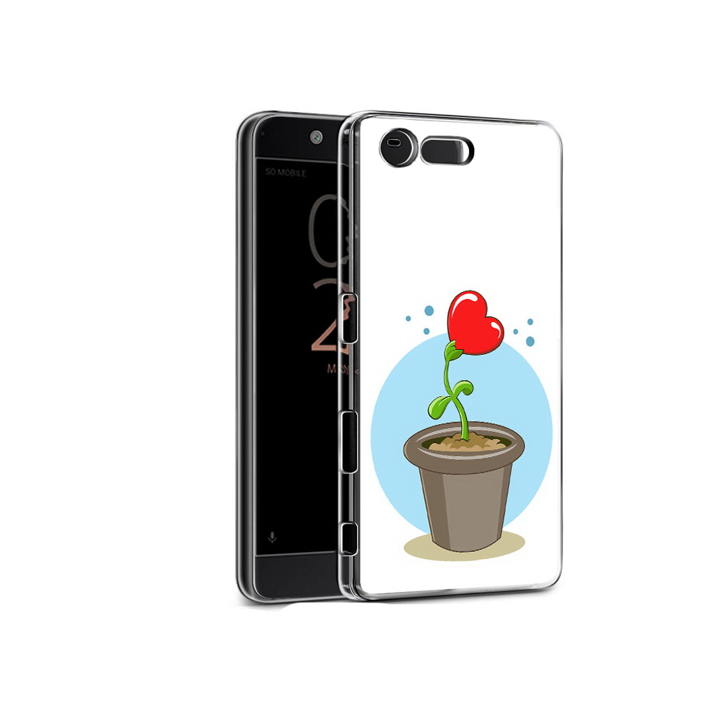 

Чехол MyPads Tocco для Sony Xperia X Compact Растение любви 14 февраля (PT50548.245.145), Прозрачный, Tocco