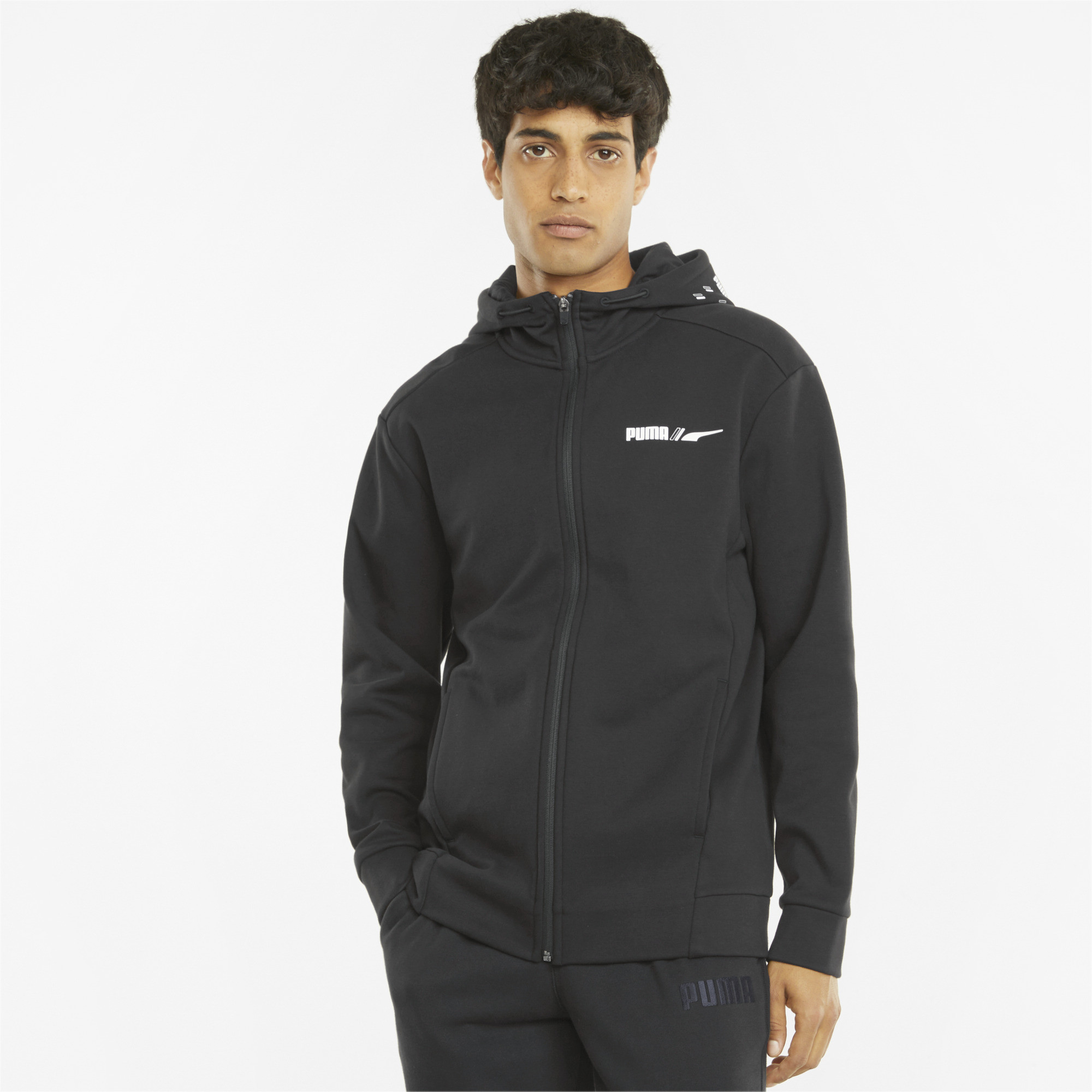 

Толстовка мужская PUMA Winterized Fz черная XL, Winterized Fz