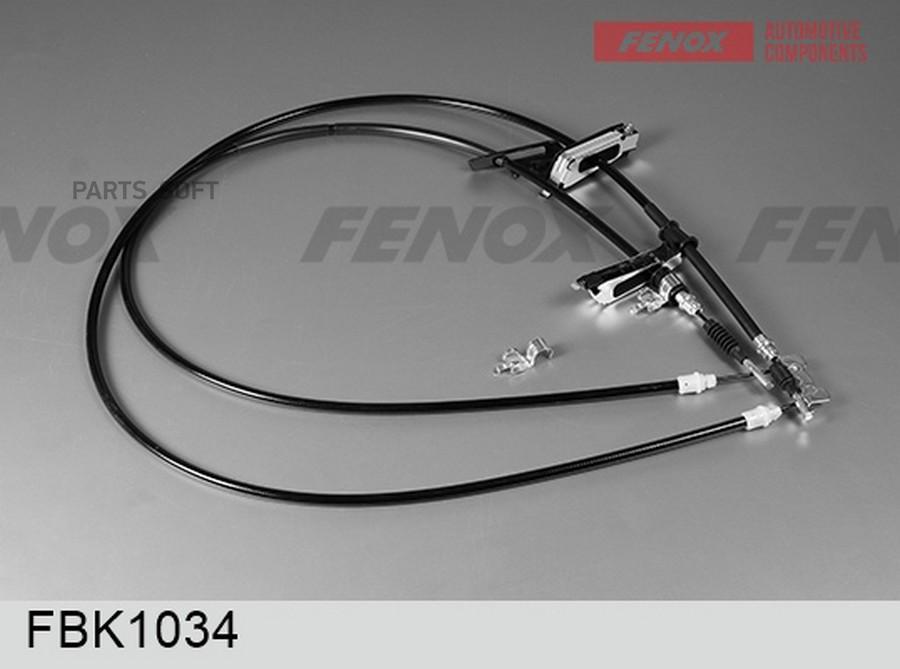 

Трос Ручного Тормоза Ford Focus 98-04 Задний (Диск.торм.) FENOX FBK1034