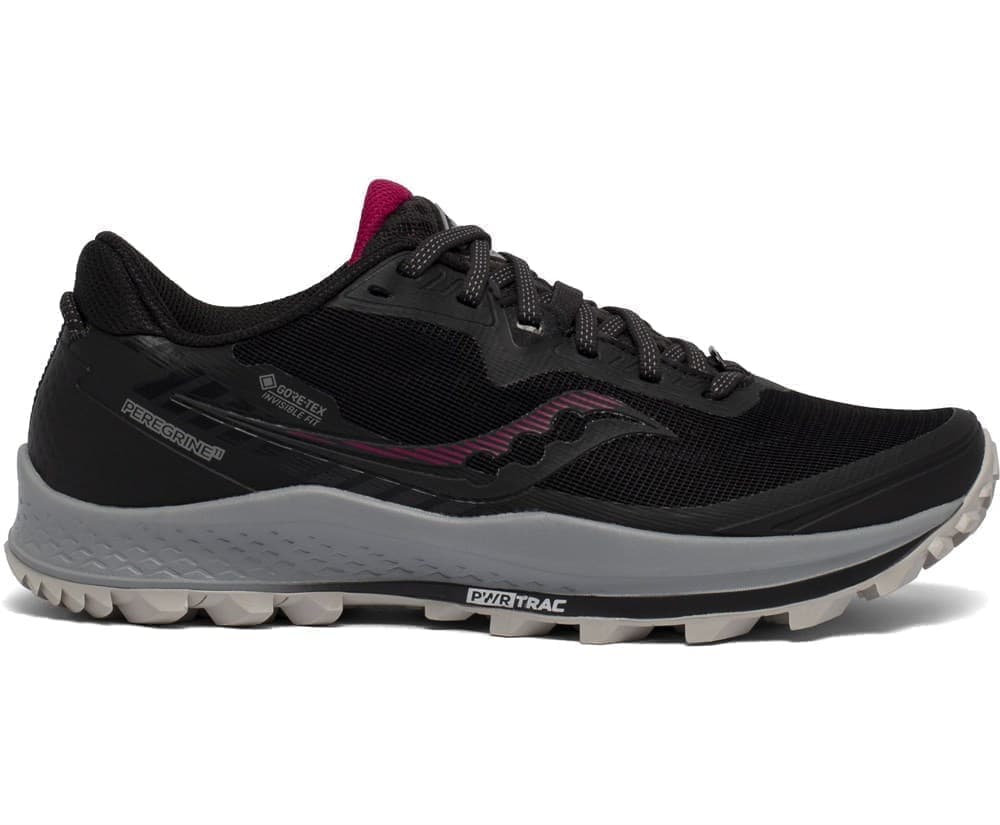 

Кроссовки женские Saucony Peregrine 11 Gtx черные 5 US, Черный, Peregrine 11 Gtx