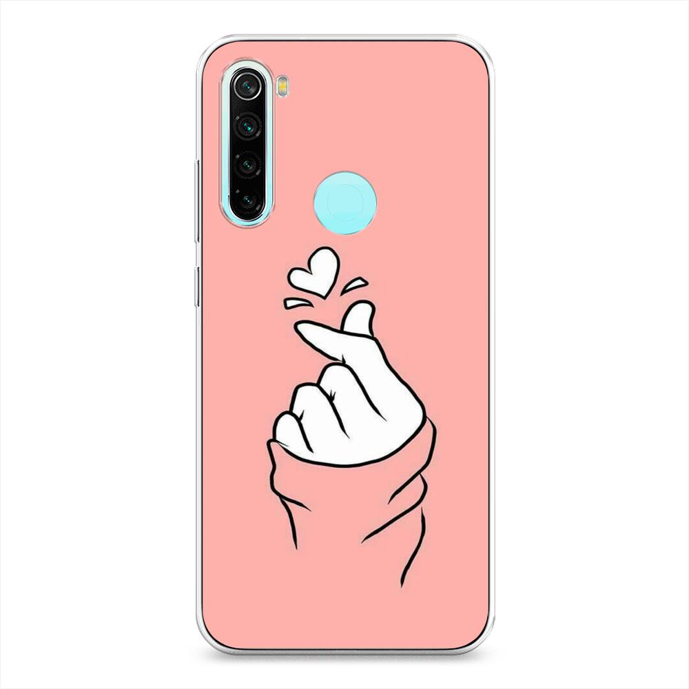 

Чехол Awog на Xiaomi Redmi Note 8 "Любовь-щелк", Разноцветный, 36550-7