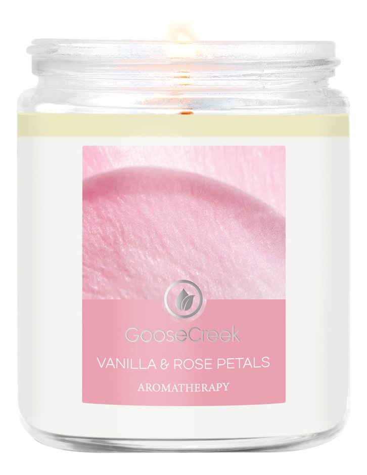 Ароматическая свеча Goose Creek Vanilla Rose Petals 198г 1945₽