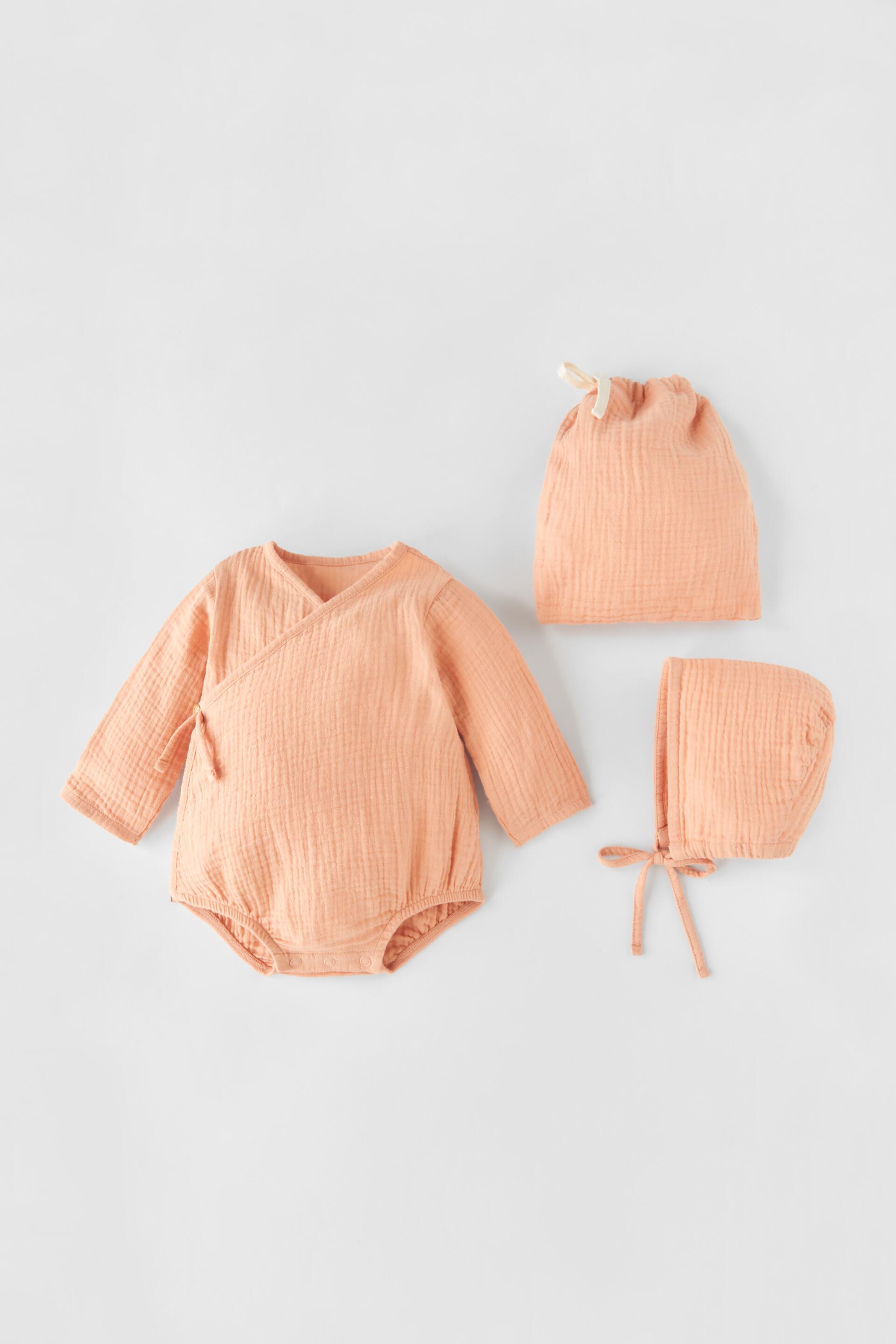 

Комплект одежды ZARA 0622458663906, светло-оранжевый, 68 (товар из-за рубежа), 06224586639