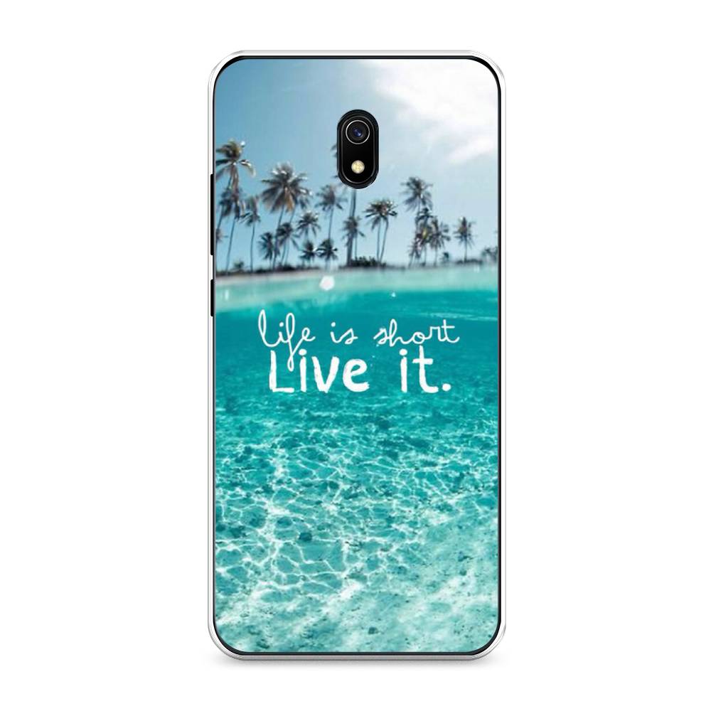 

Чехол Awog на Xiaomi Redmi 8A "Live it", Разноцветный, 37250-7
