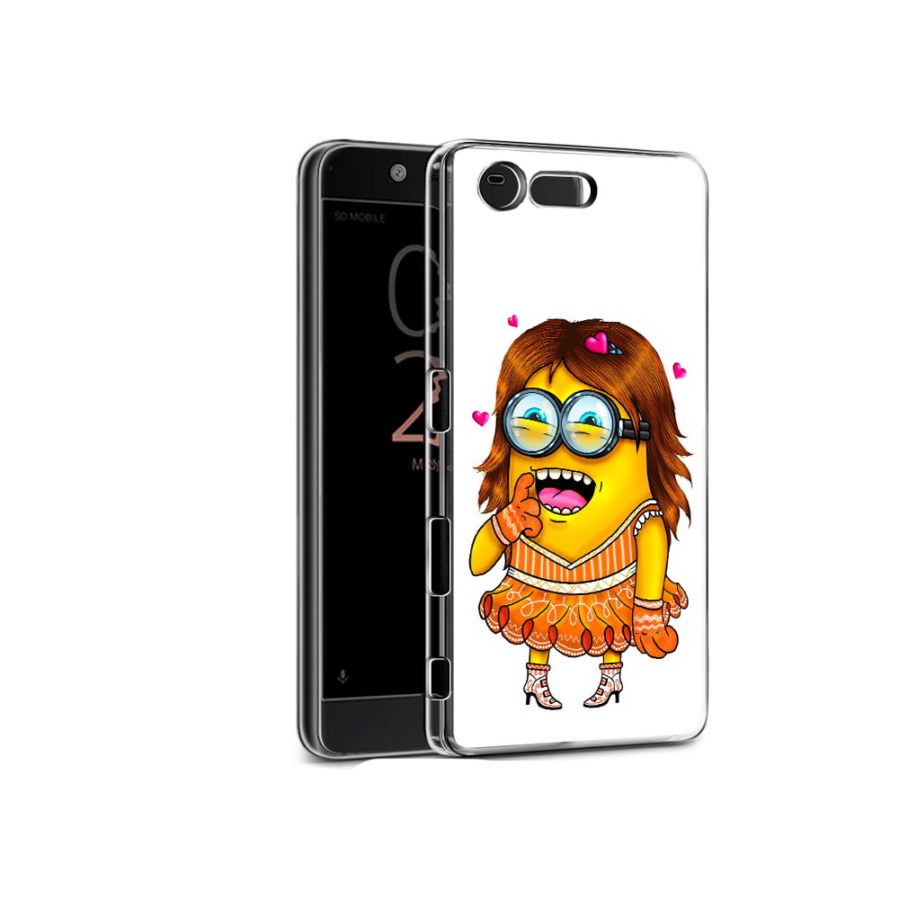 

Чехол MyPads Tocco для Sony Xperia X Compact Миньон девочка (PT50548.245.116), Прозрачный, Tocco
