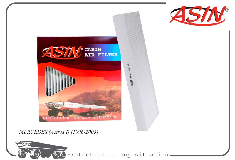 

Фильтр салонный A0008301118 ASIN.FC2962 ASIN для MERCEDES Actros I 1996-2003