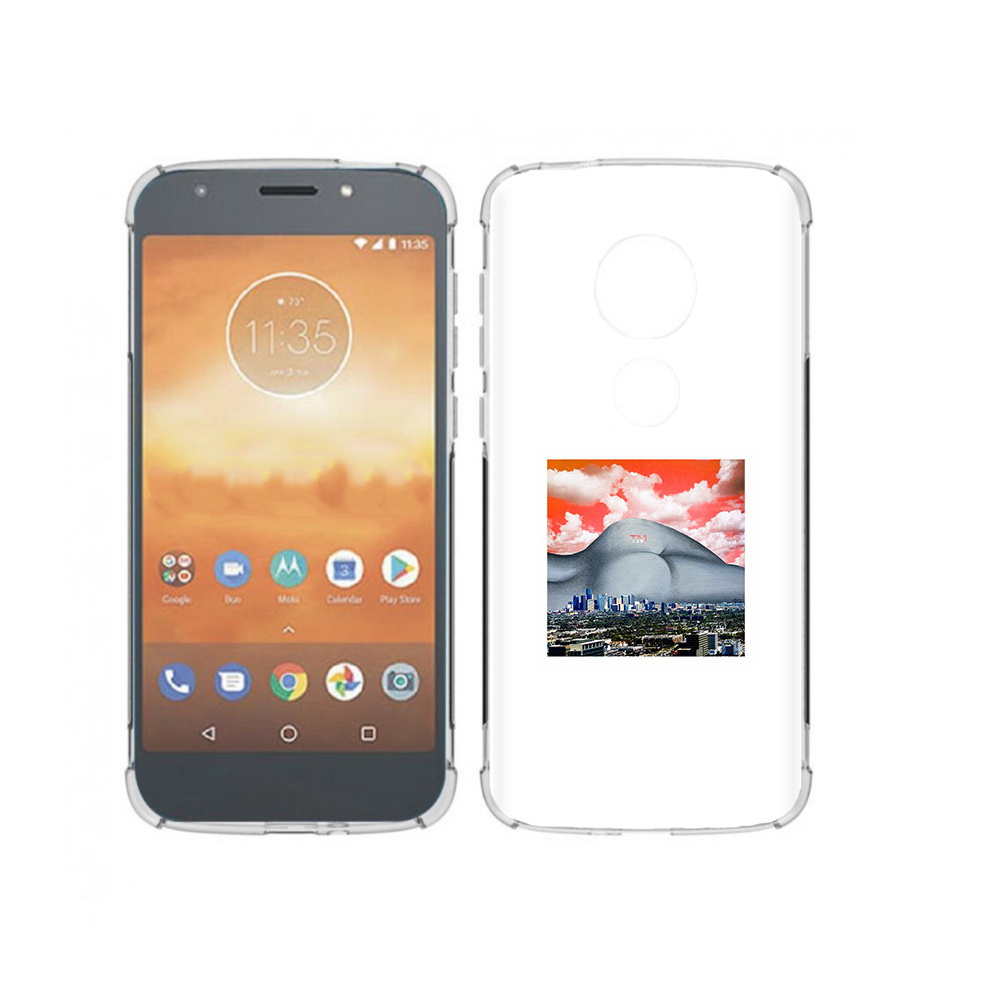 

Чехол MyPads Tocco для Motorola Moto E5 Play город с девушкой на фоне (PT227065.372.297), Прозрачный, Tocco