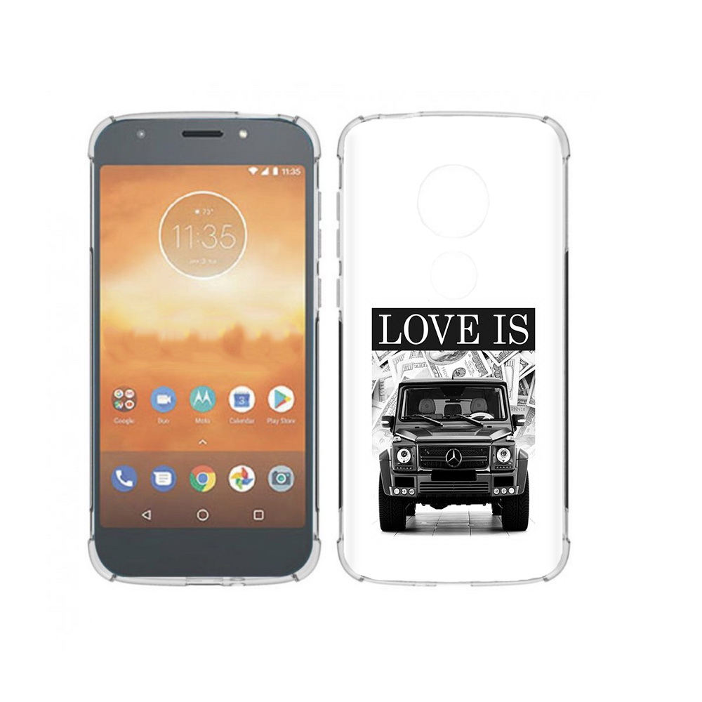 

Чехол MyPads Tocco для Motorola Moto E5 Play гелик (PT227065.372.285), Прозрачный, Tocco