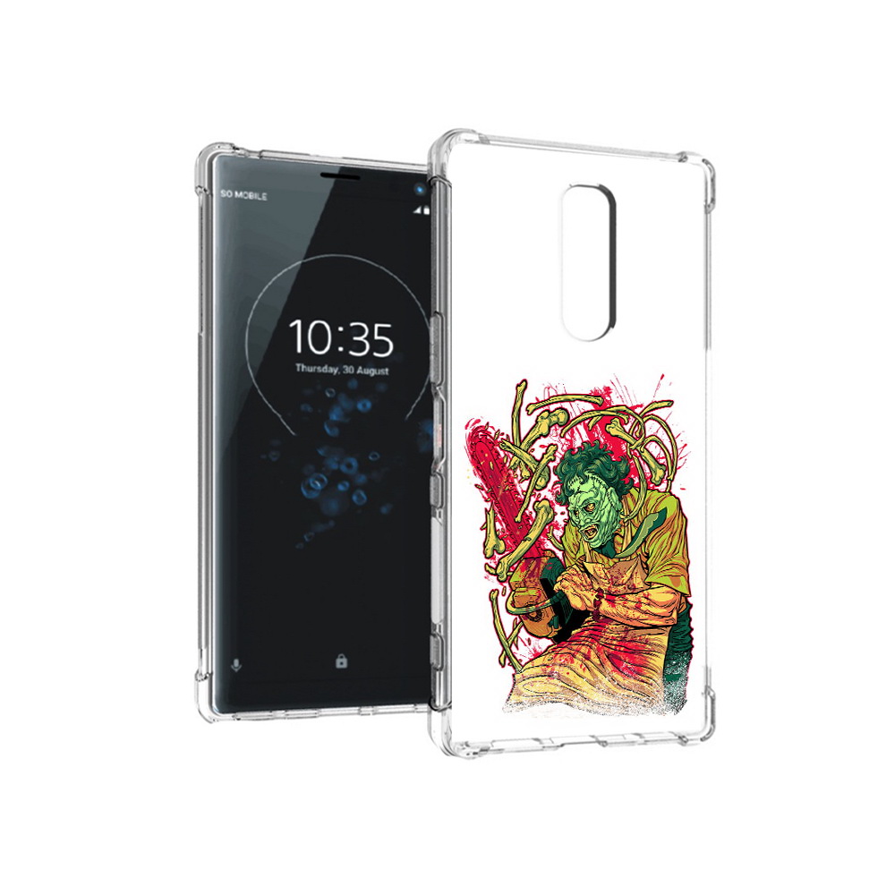 

Чехол MyPads Tocco для Sony Xperia 1 яркий мясник (PT141276.244.711), Прозрачный, Tocco