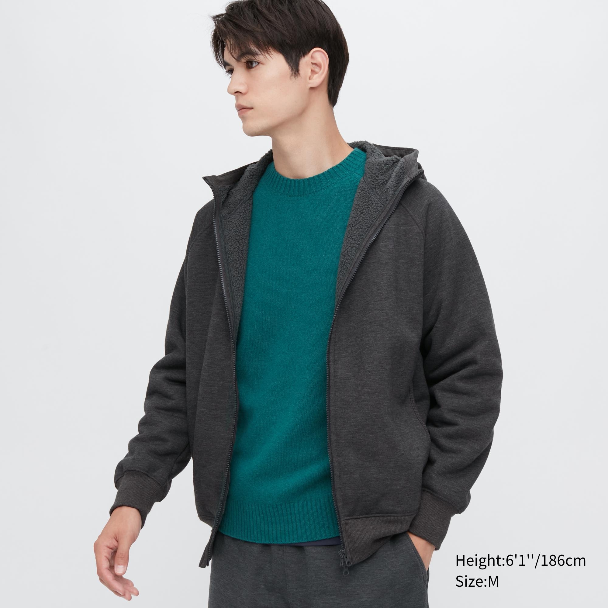 

Толстовка мужская UNIQLO 451674COL08 серая 2XS (доставка из-за рубежа), 451674COL08