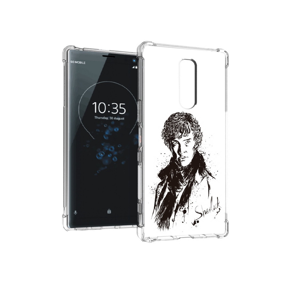 

Чехол MyPads Tocco для Sony Xperia 1 шерлок холмс портрет (PT141276.244.698), Прозрачный, Tocco