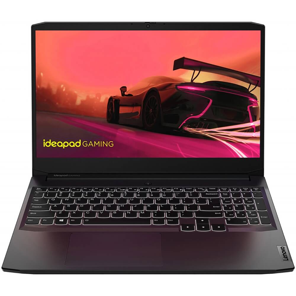 Ноутбук Lenovo IdeaPad Gaming 3 15ACH6 (82K2005AMH) черный (152998)