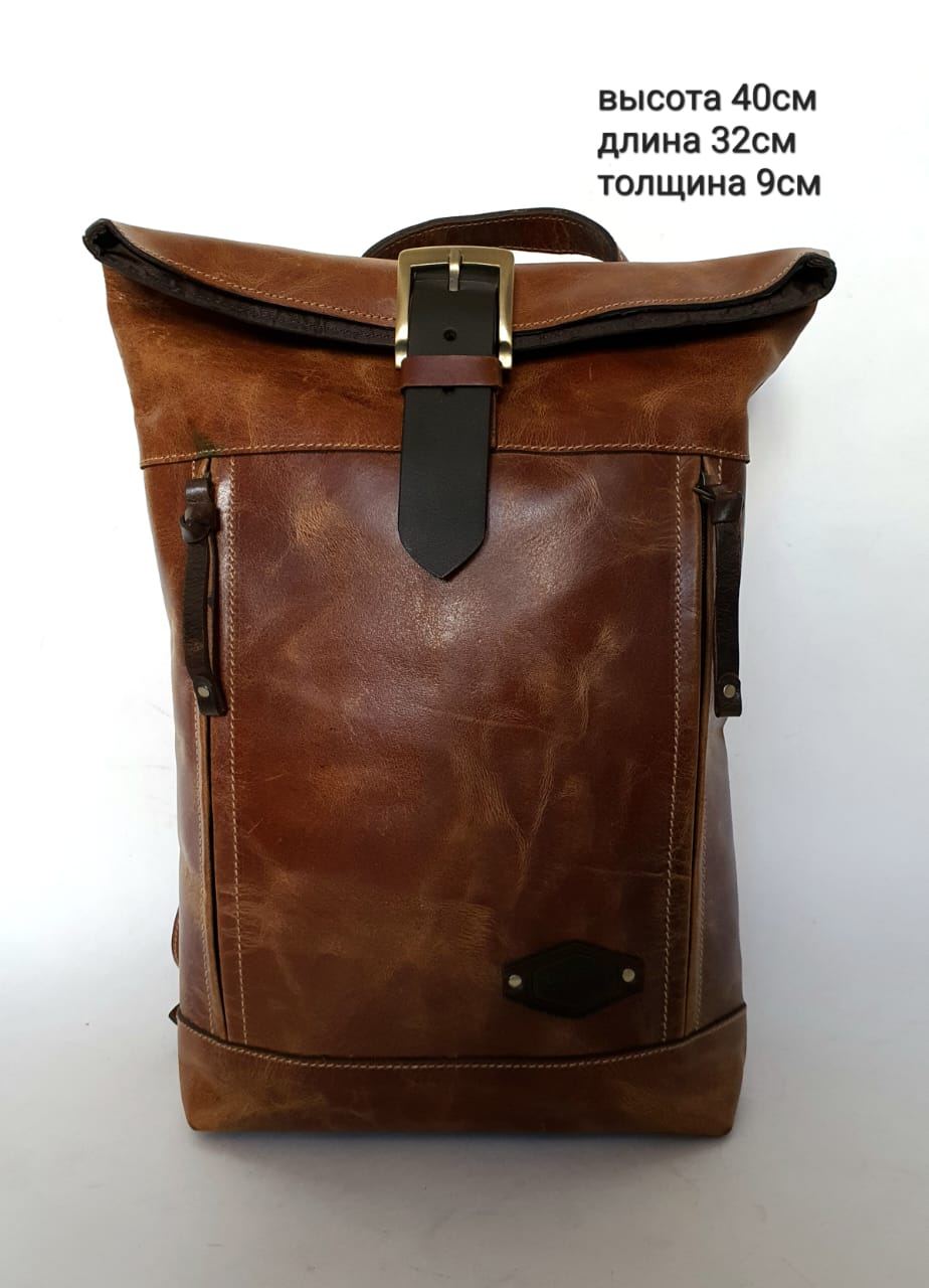 Рюкзак мужской Black Buffalo Сlaidy коричневый, 40х32х9 см