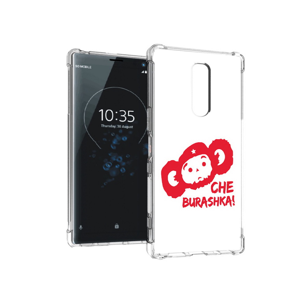 

Чехол MyPads Tocco для Sony Xperia 1 чебурашка (PT141276.244.672), Прозрачный, Tocco