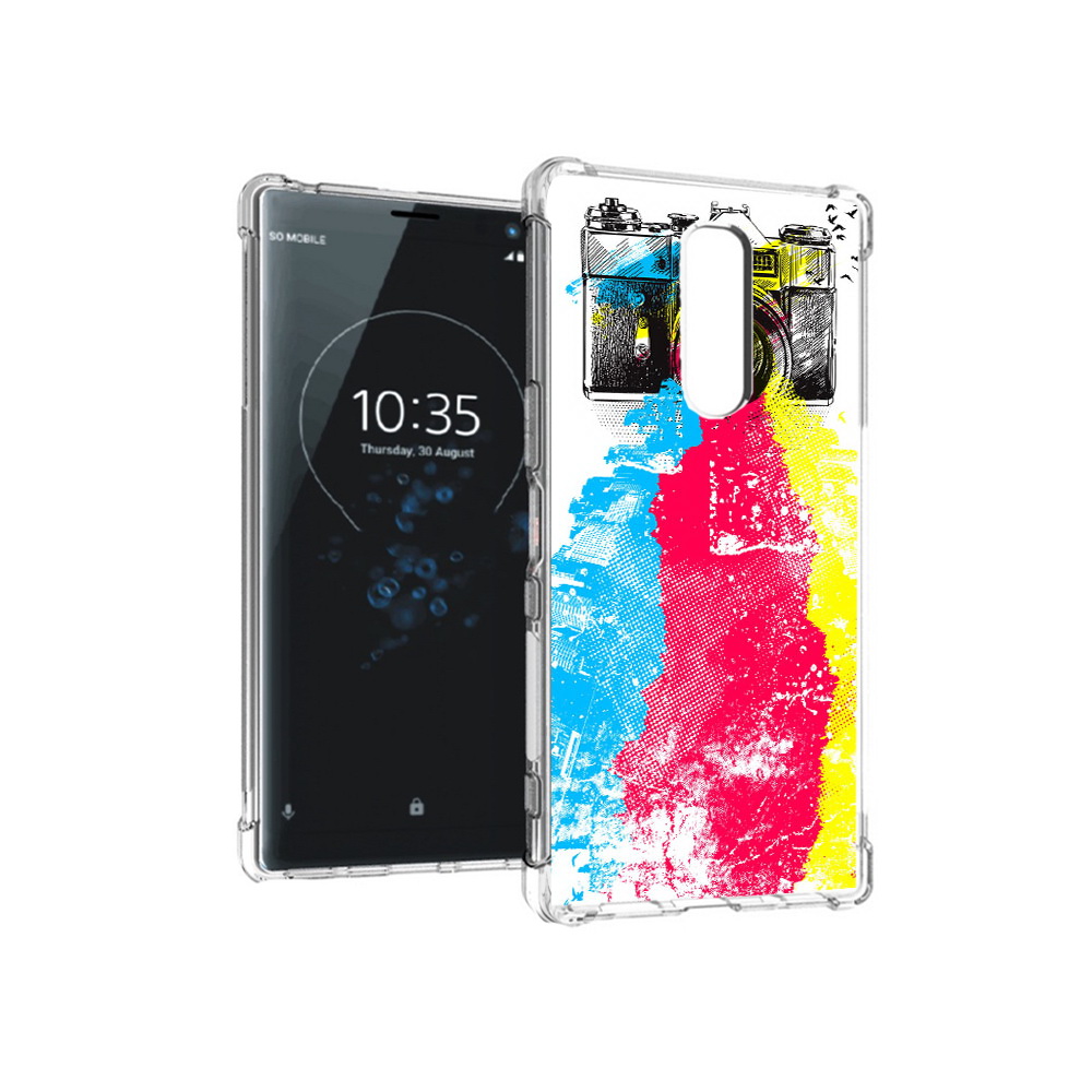 фото Чехол mypads tocco для sony xperia 1 цветной фотоаппарат (pt141276.244.668)