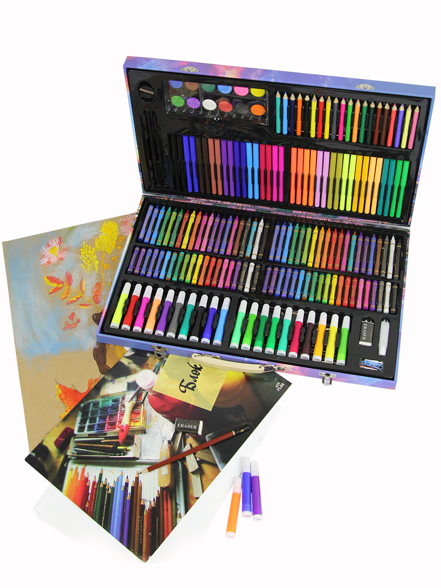 

Набор для рисования MY DREAMS CITY 180 предметов MDC001180