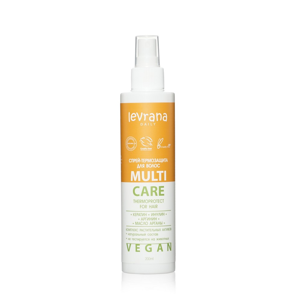 Спрей - термозащита для волос Levrana Daily  Multi Care  200мл ликвидатор запаха псины api san умный спрей 200мл
