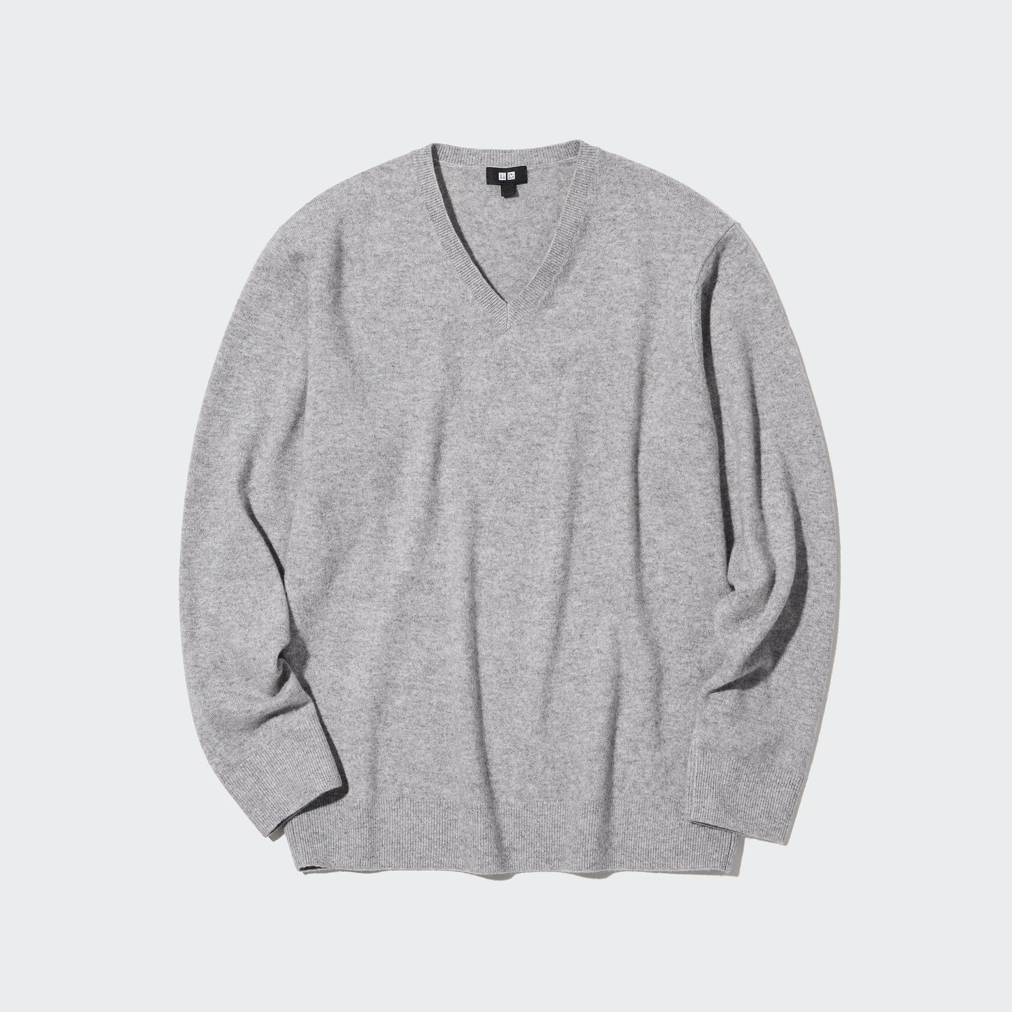 

Пуловер мужской UNIQLO 451599COL03 серый L (доставка из-за рубежа), 451599COL03
