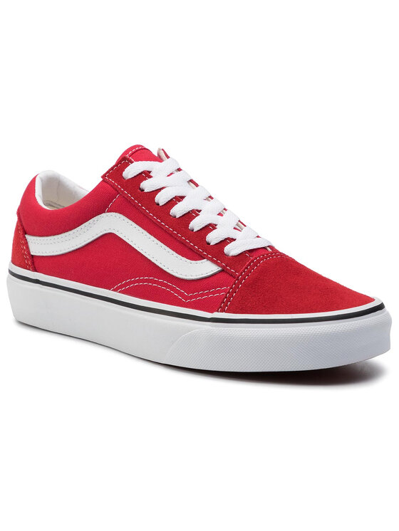 

Кеды Old Skool VN0A4BV5JV61 Vans Красный 45 EU, Old Skool VN0A4BV5JV61