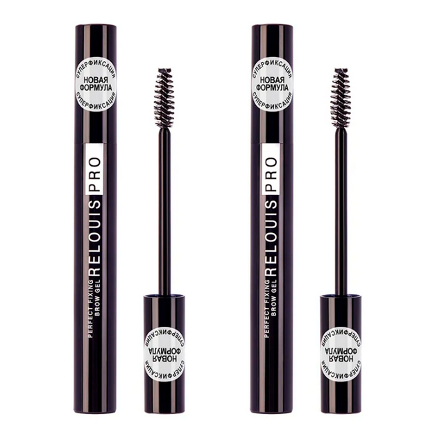 Гель для бровей Relouis Perfect Fixing Brow Gel прозрачный2 шт