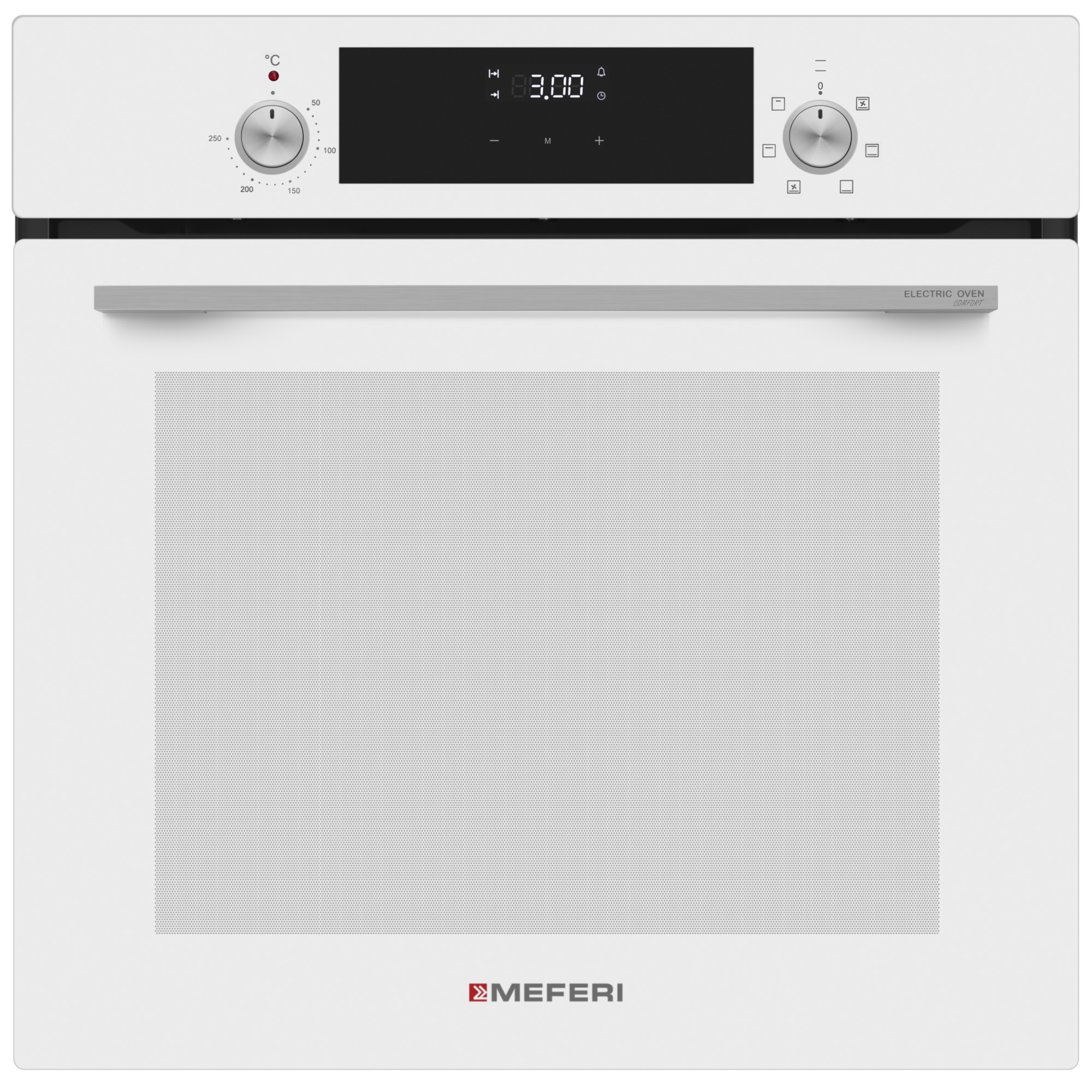 

Встраиваемый электрический духовой шкаф Meferi MEO607WH COMFORT белый, MEO607WH