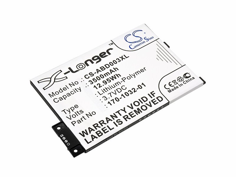 

Аккумулятор для Amazon Kindle 3 (S11GTSF01A) 3500mAh, 170-1032-00, 170-1032-01GP-S10-346392-0100, S11GTSF01A