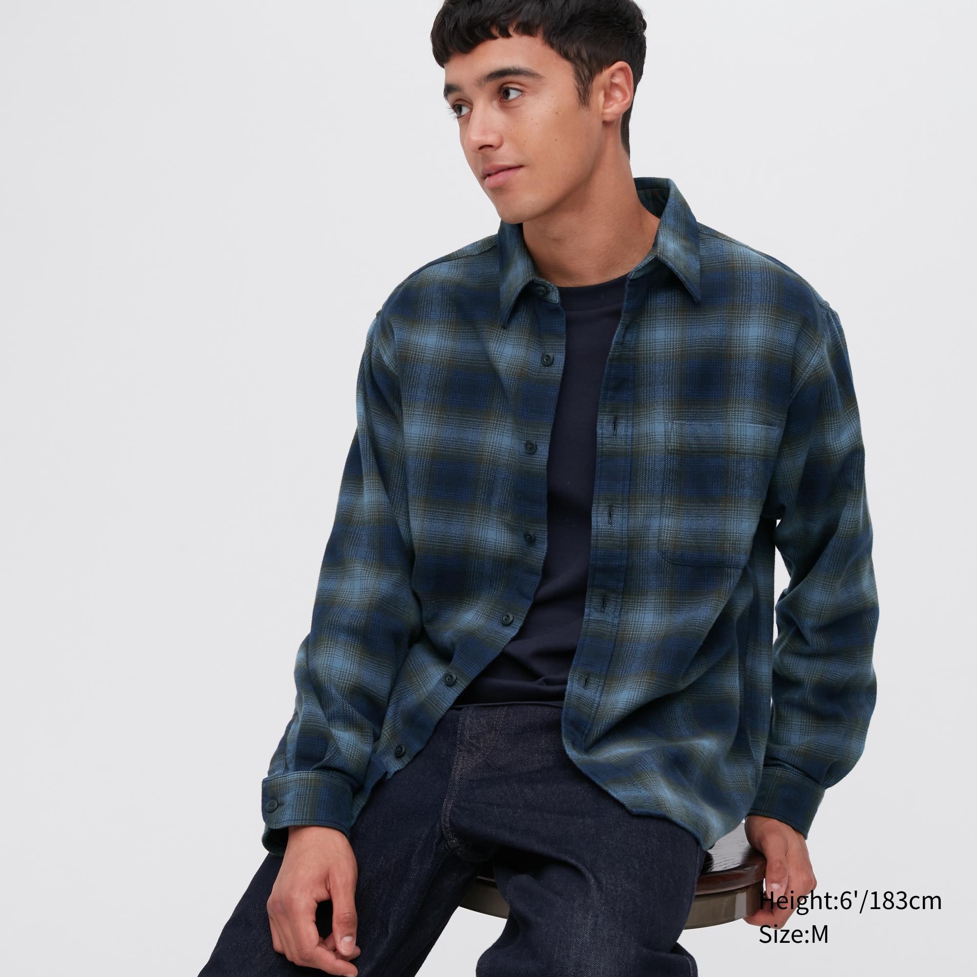

Рубашка мужская UNIQLO 451301COL67 синяя XS (доставка из-за рубежа), Синий, 451301COL67