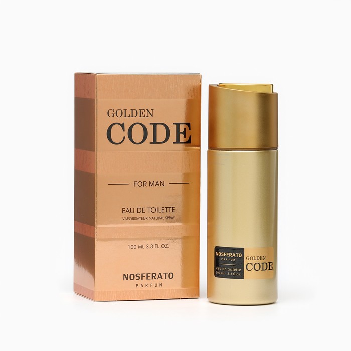 Туалетная вода мужская Delta Parfum Golden Code 100 мл