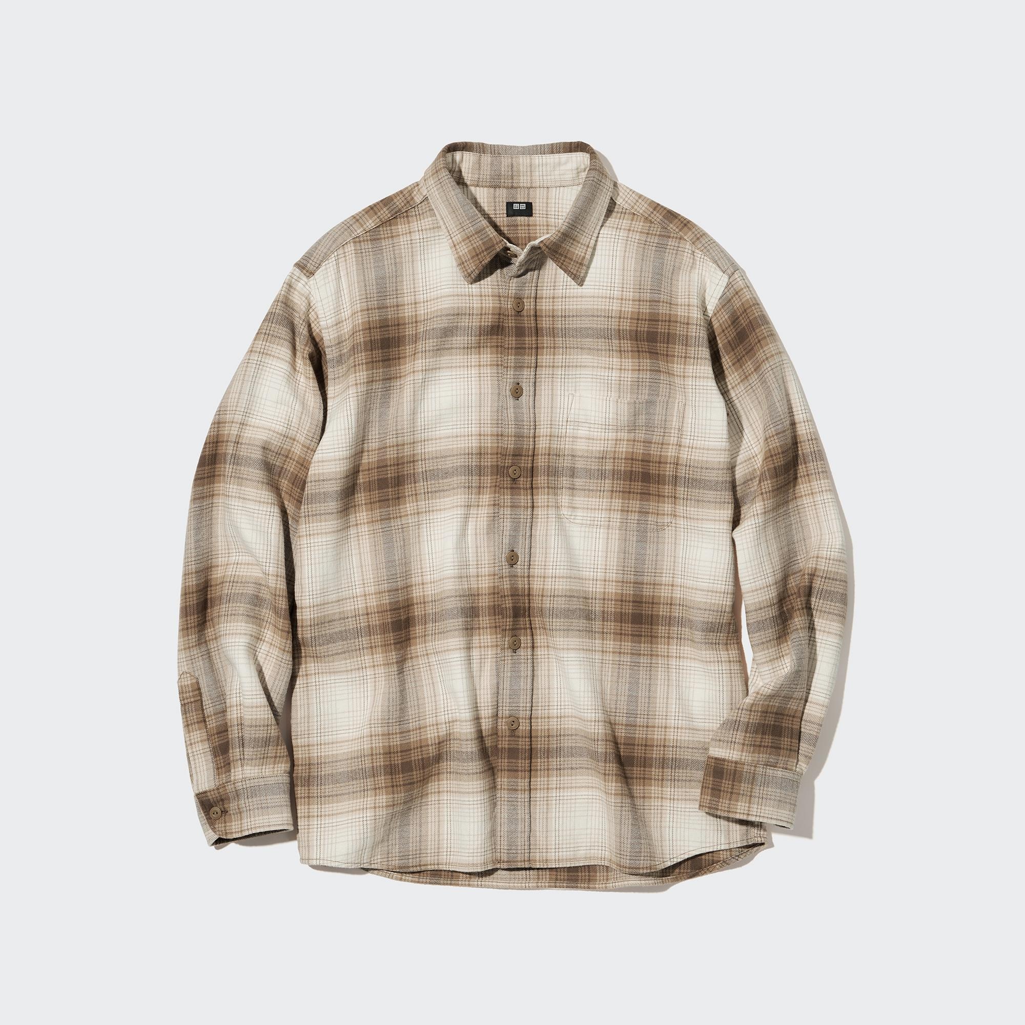 

Рубашка мужская UNIQLO 451300COL32 бежевая XL (доставка из-за рубежа), 451300COL32