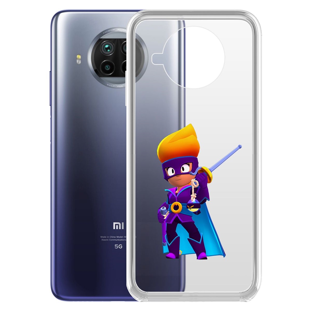 

Чехол-накладка Brawl Stars-Амбер де Ла Вега для Xiaomi Mi 10T Lite