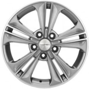 

Колесный диск 6x16/5x114,3 ET43 D67,1 KHW1603 (Creta/Seltos) G-Silver-FP