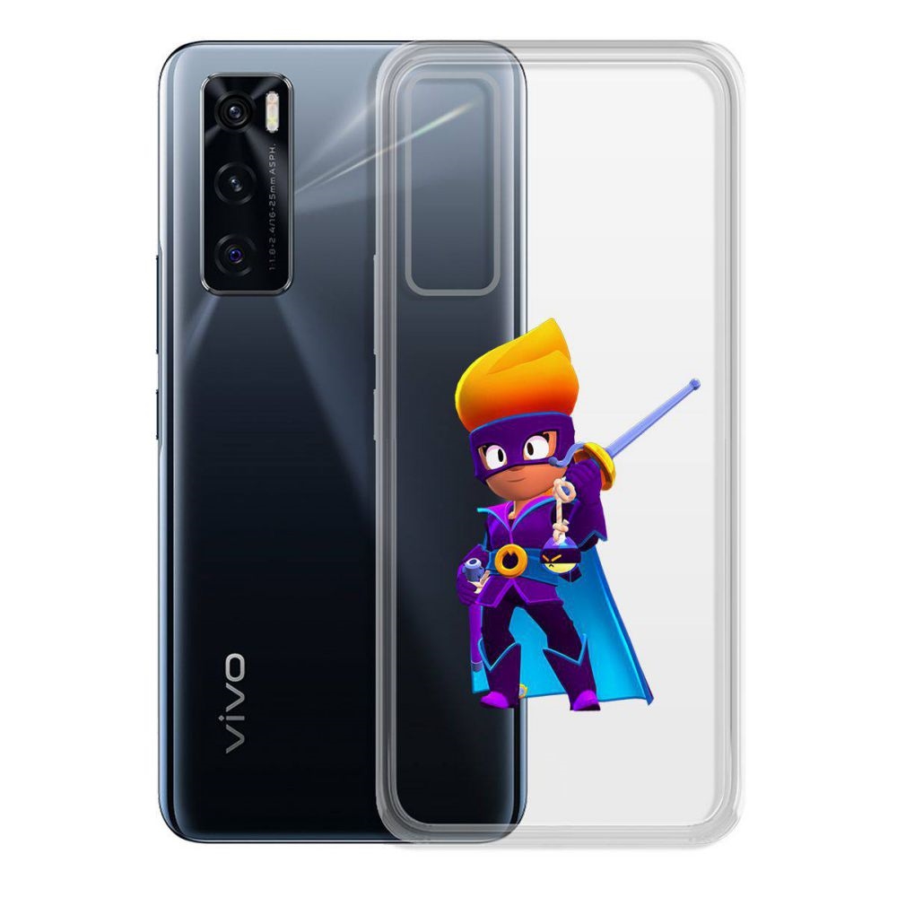 

Чехол-накладка Brawl Stars-Амбер де Ла Вега для Vivo V20 SE