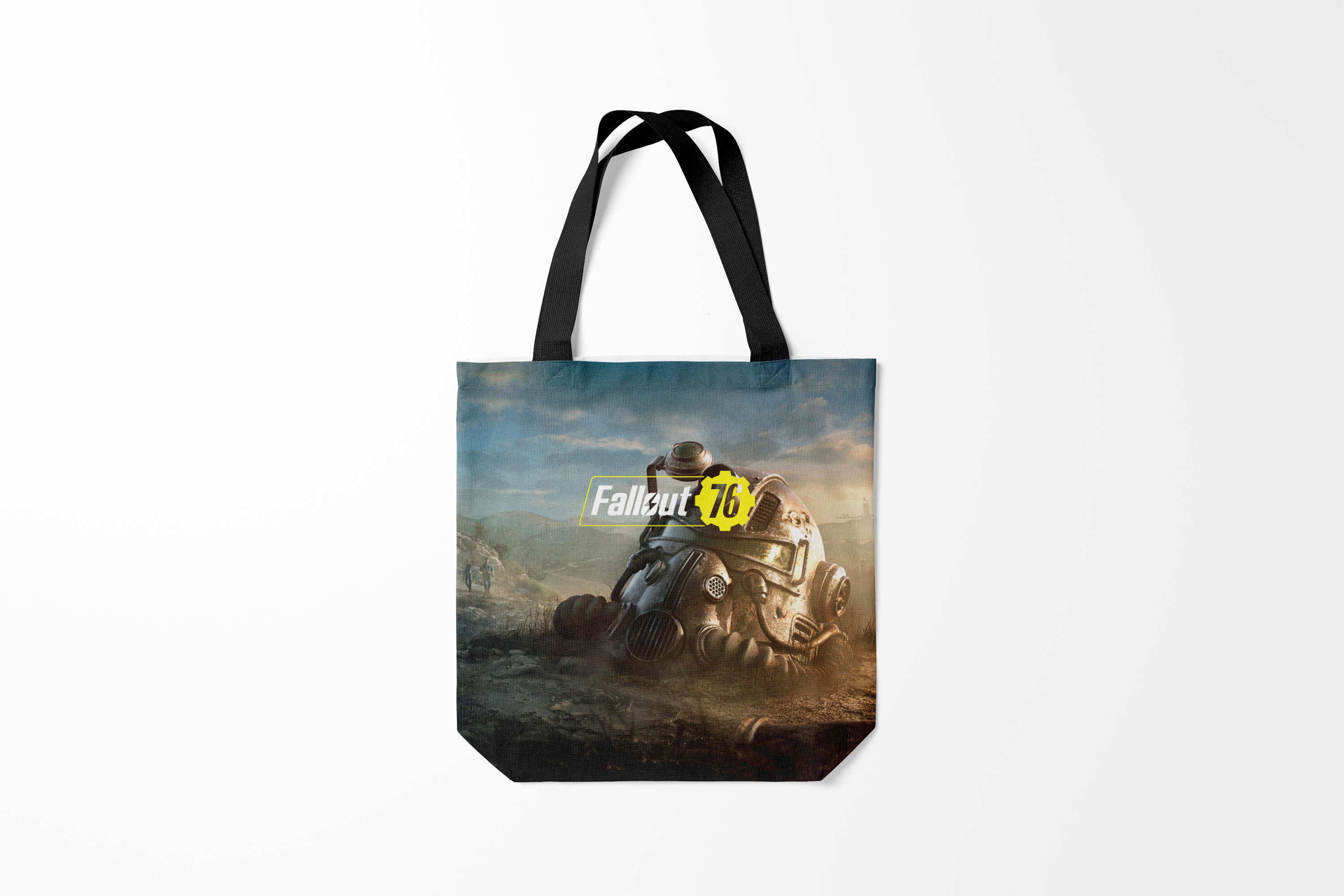 

Сумка шoппер унисекс Burnettie Fallout Новогодний Фалаут, черный, Fallout Новогодний Фалаут