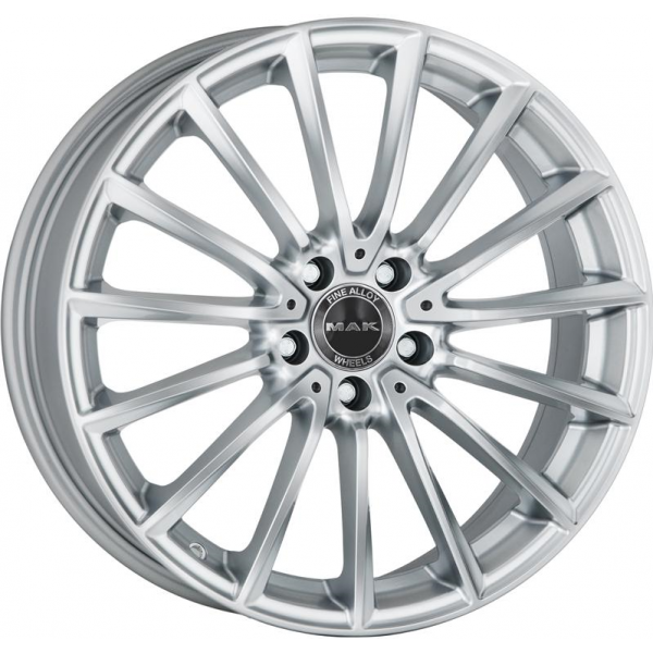 

Колесный диск MAK Komet 9,0x19 5/112 ET20 d-66,6 Silver (F9090KMSI20WS1X)