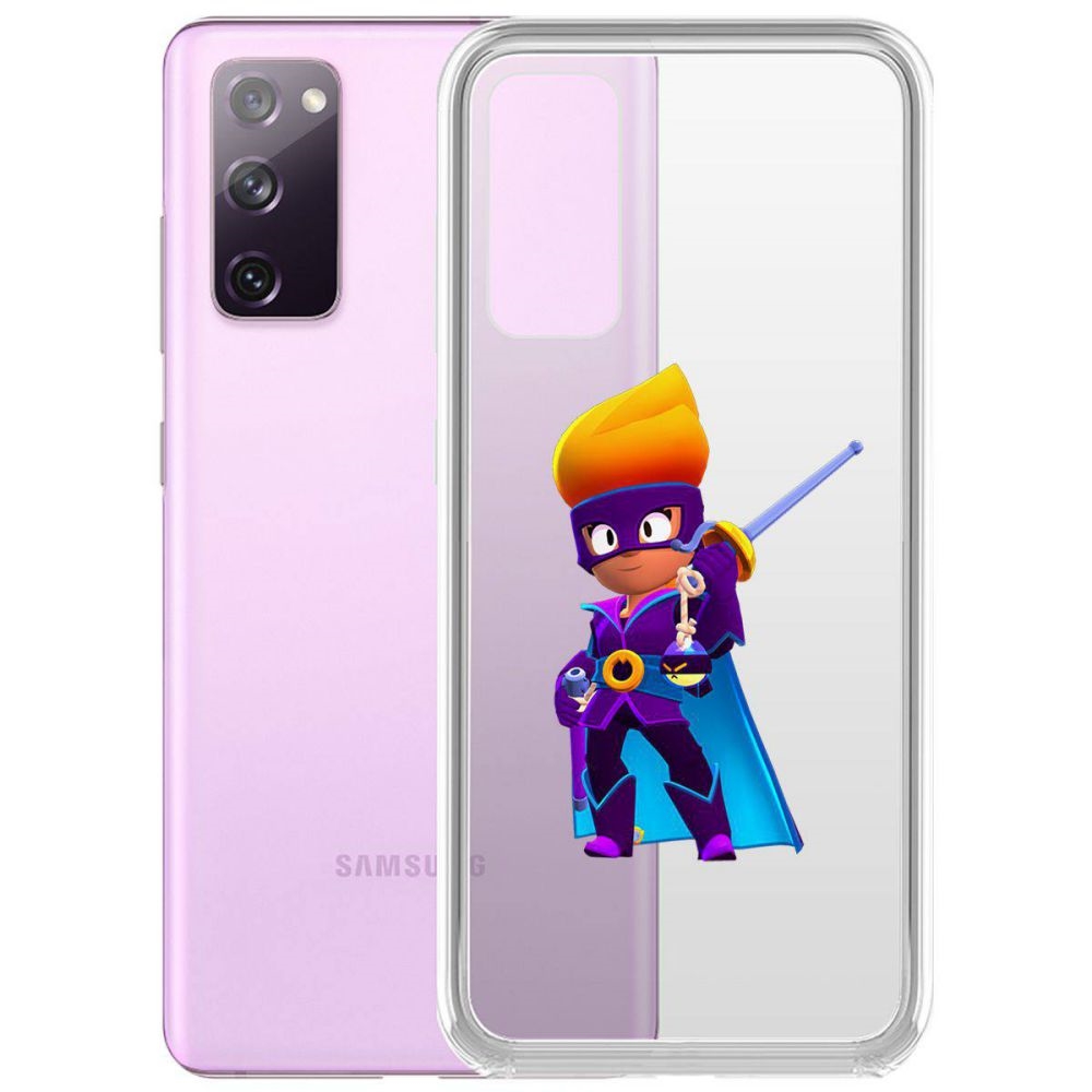 

Чехол-накладка Brawl Stars-Амбер де Ла Вега для Samsung Galaxy S20 FE