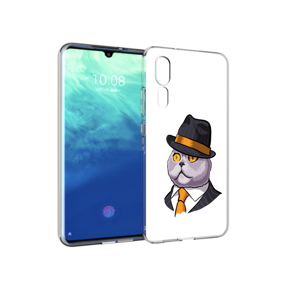 

Чехол MyPads Tocco для ZTE Axon 10 Pro британец (PT134302.444.247), Прозрачный, Tocco