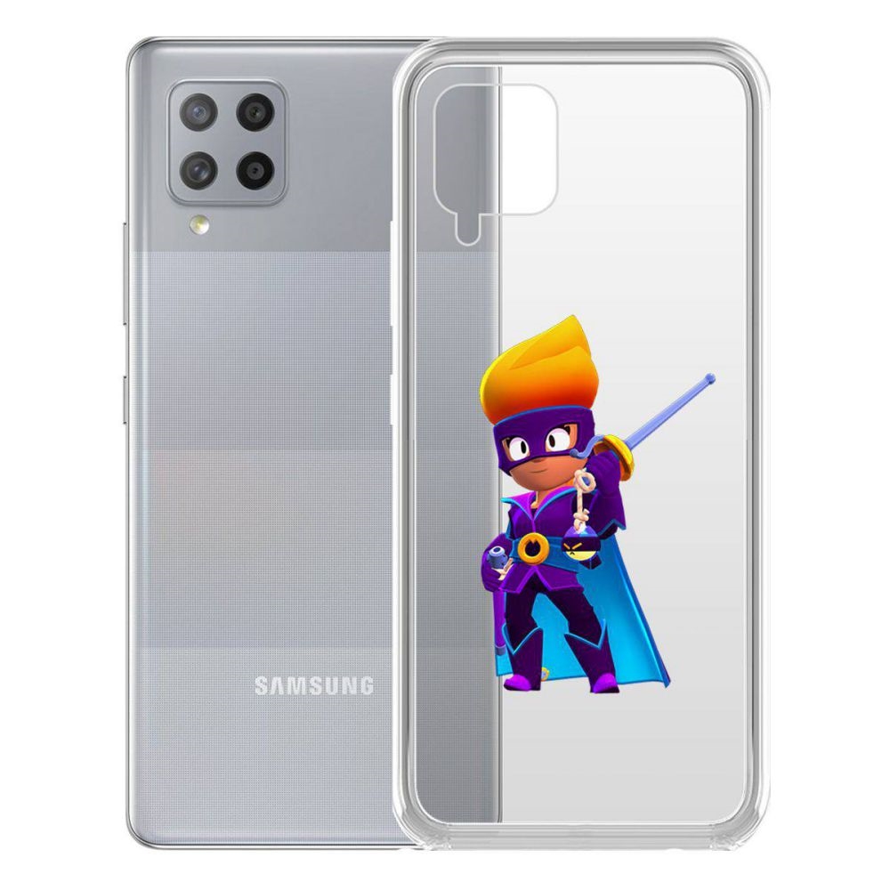 

Чехол-накладка Brawl Stars-Амбер де Ла Вега для Samsung Galaxy A71 (A715)