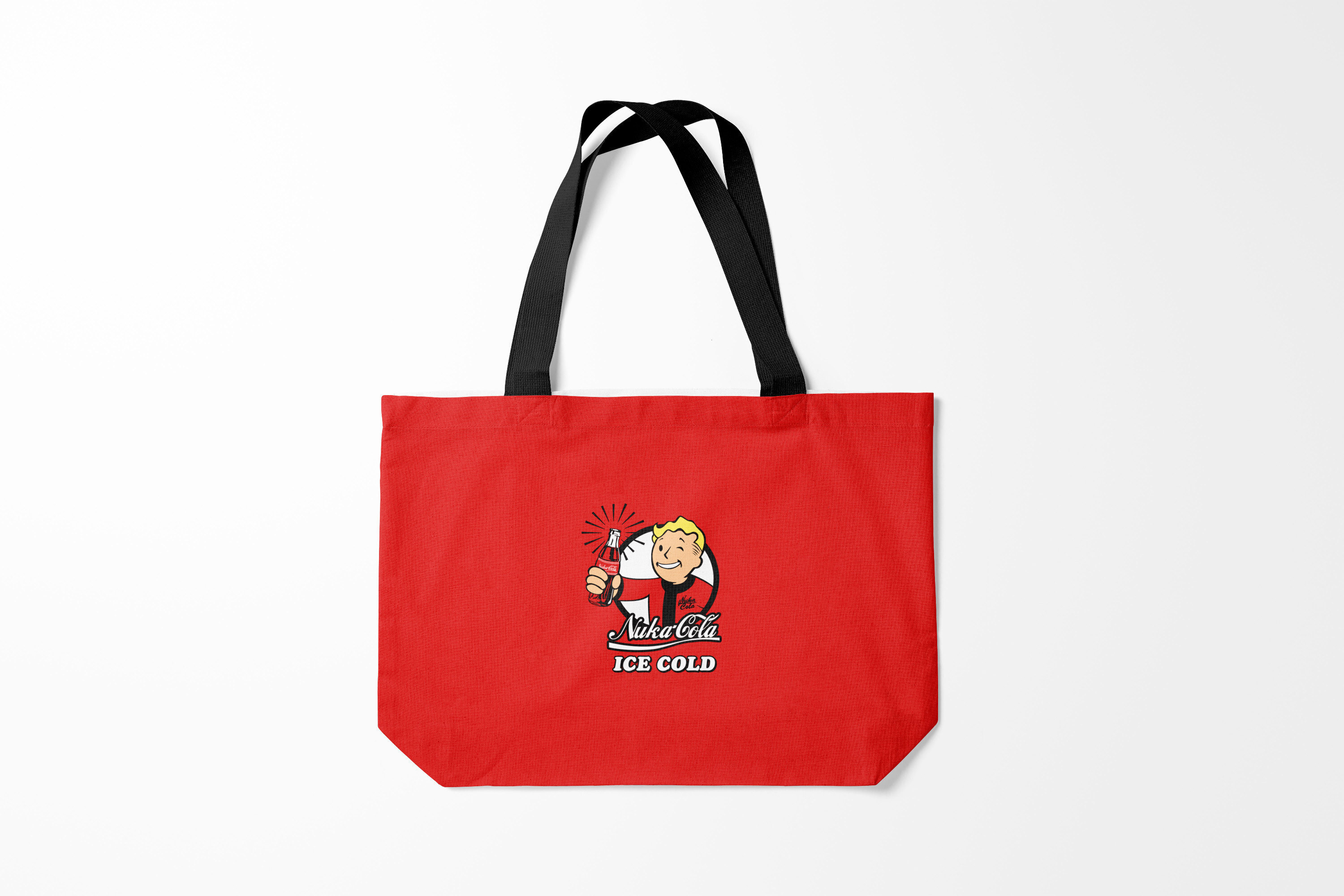

Сумка шoппер унисекс Burnettie Fallout NUKA COLA, красный, Fallout NUKA COLA