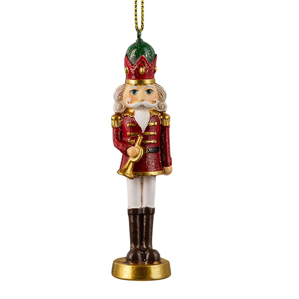 

Украшение ErichKrause Decor Щелкунчик с трубой 11см, Разноцветный