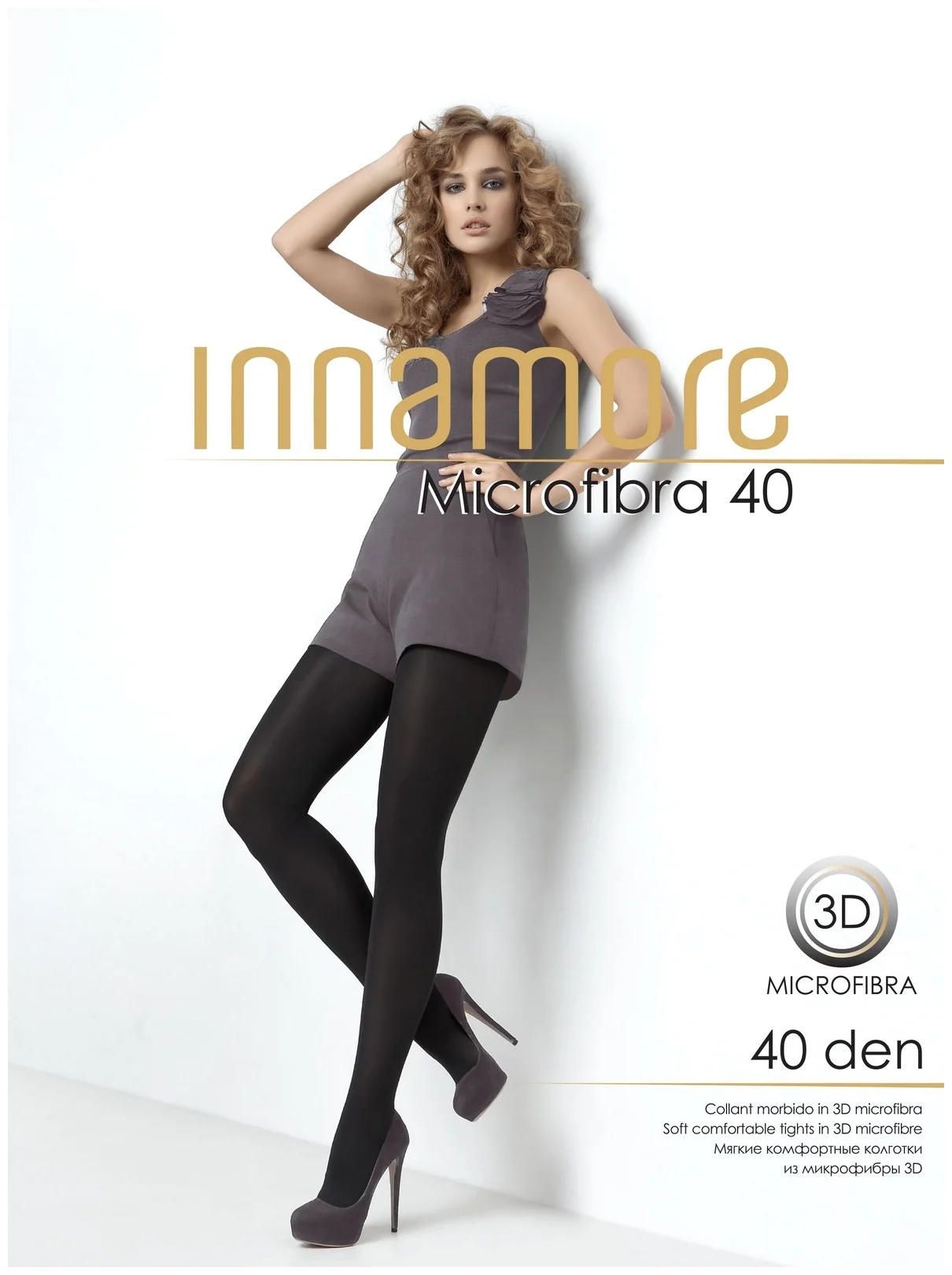

Колготки женские Innamore Microfibra 40 DEN бежевые M, Бежевый, Microfibra 40 DEN