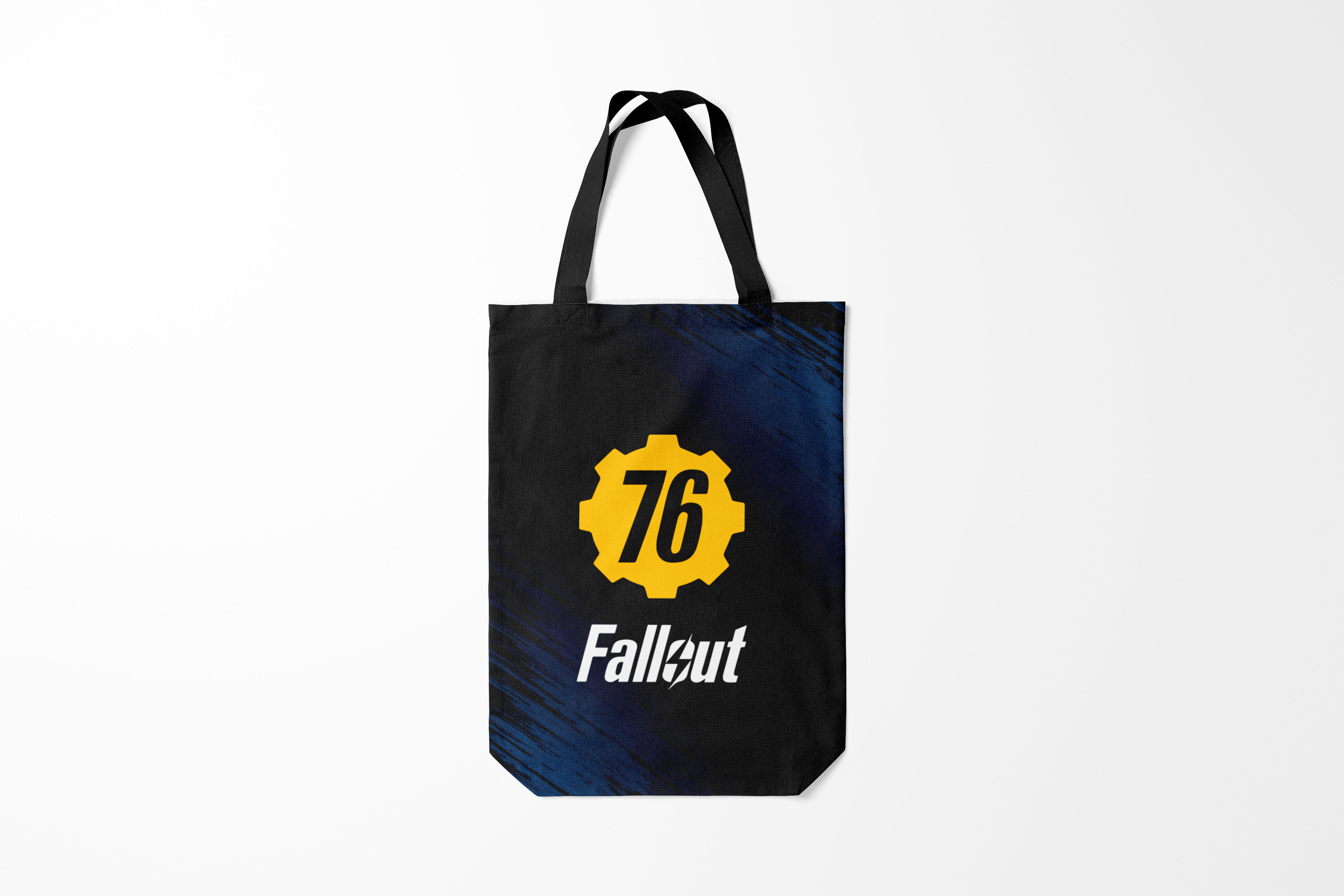 

Сумка шoппер унисекс Burnettie Fallout 76., черный, Fallout 76.
