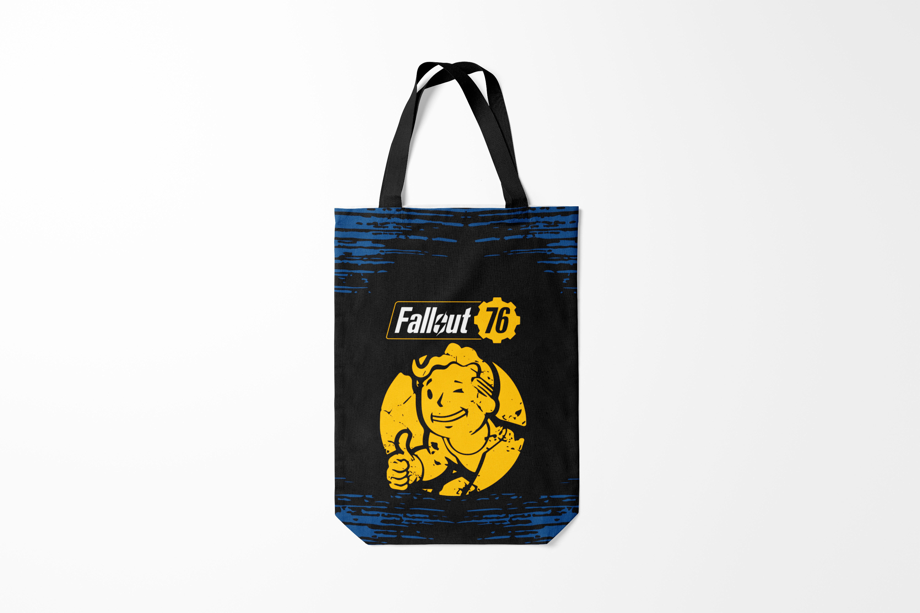 

Сумка шoппер унисекс Burnettie Fallout 76, коричневый, Fallout 76
