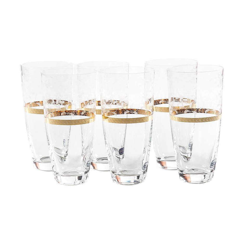 

Стаканы Bohemia Glass 350 мл 6 шт
