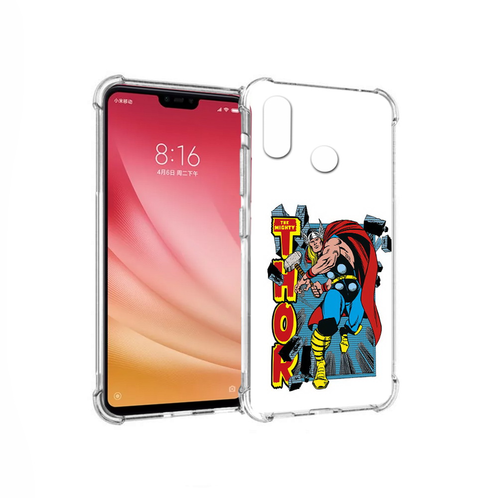 

Чехол MyPads Tocco для Xiaomi Mi 8 тор комикс (PT110454.314.645), Прозрачный, Tocco