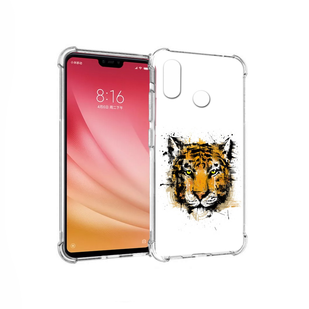 

Чехол MyPads Tocco для Xiaomi Mi 8 тигруля (PT110454.314.643), Прозрачный, Tocco