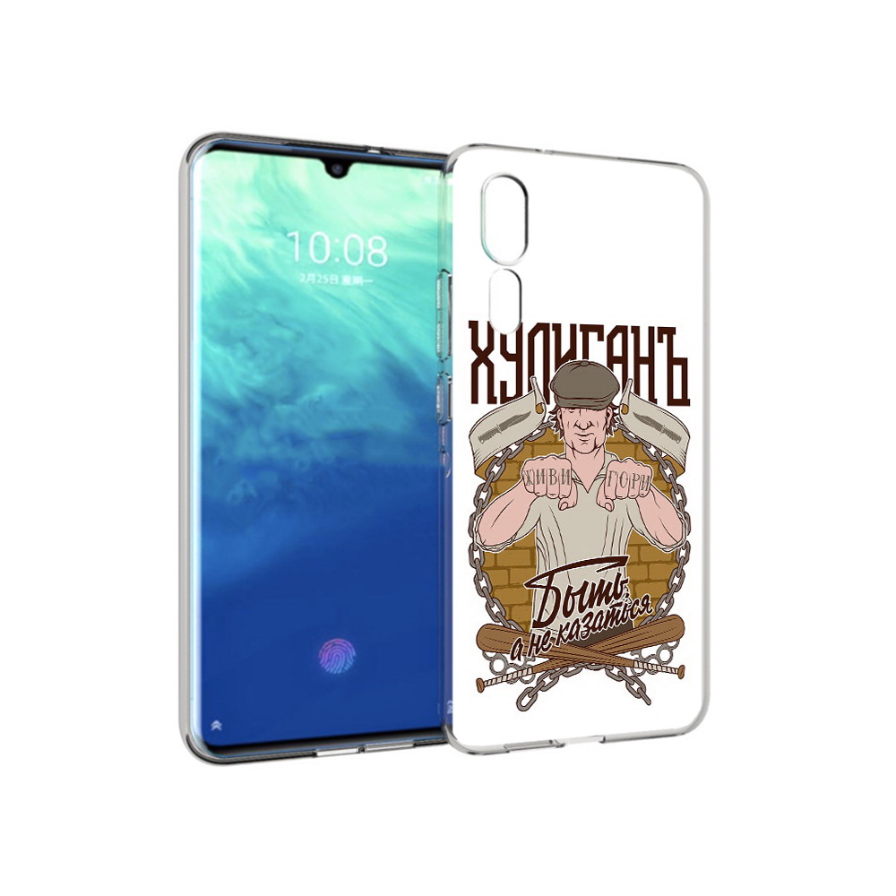 

Чехол MyPads Tocco для ZTE Axon 10 Pro Хулиган (PT134302.444.192), Прозрачный, Tocco