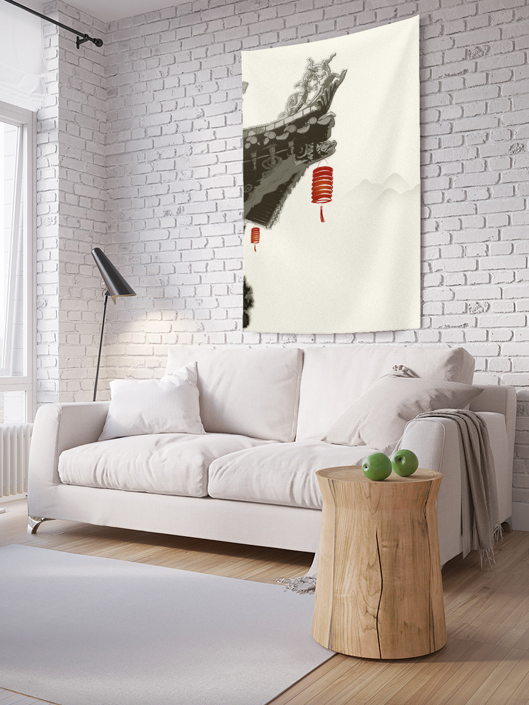 

Вертикальное фотопанно на стену JoyArty Крыши Китая 100x150 см, Крыши Китая