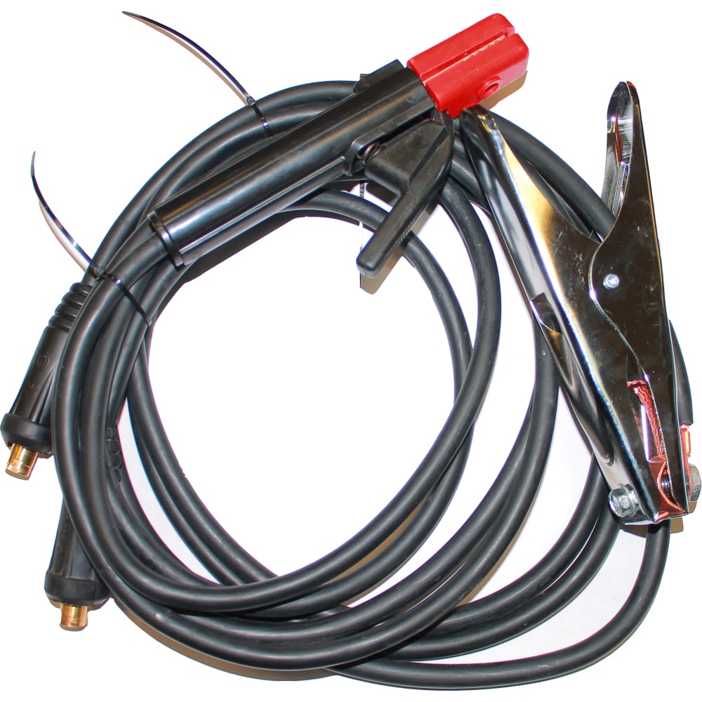 СВАРТОН Набор сварочных кабелей 25мм2 DX50 (3+3м) SVSK552525