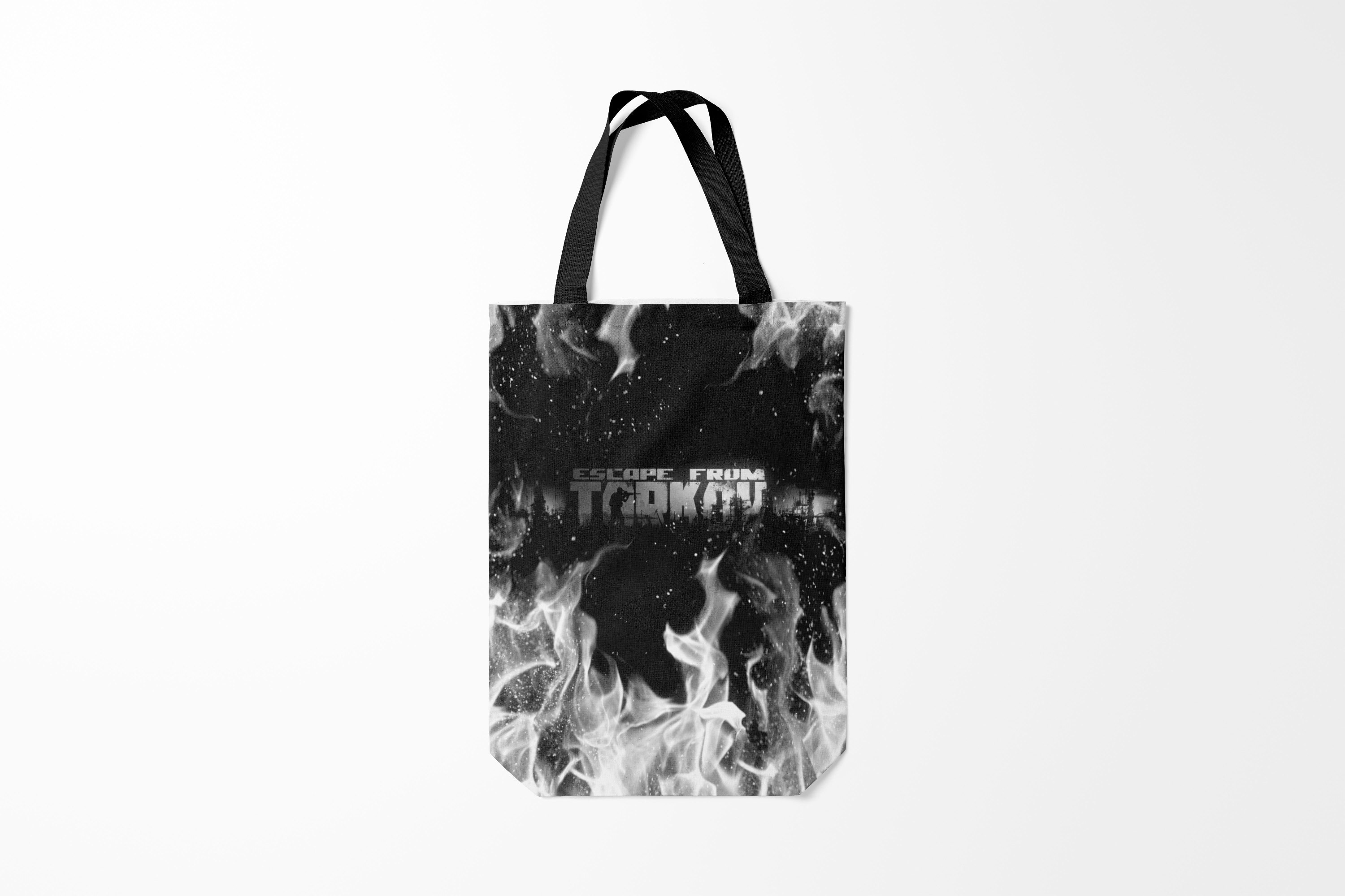 

Сумка шoппер унисекс Burnettie Dying Light 2, черный; белый, Dying Light 2