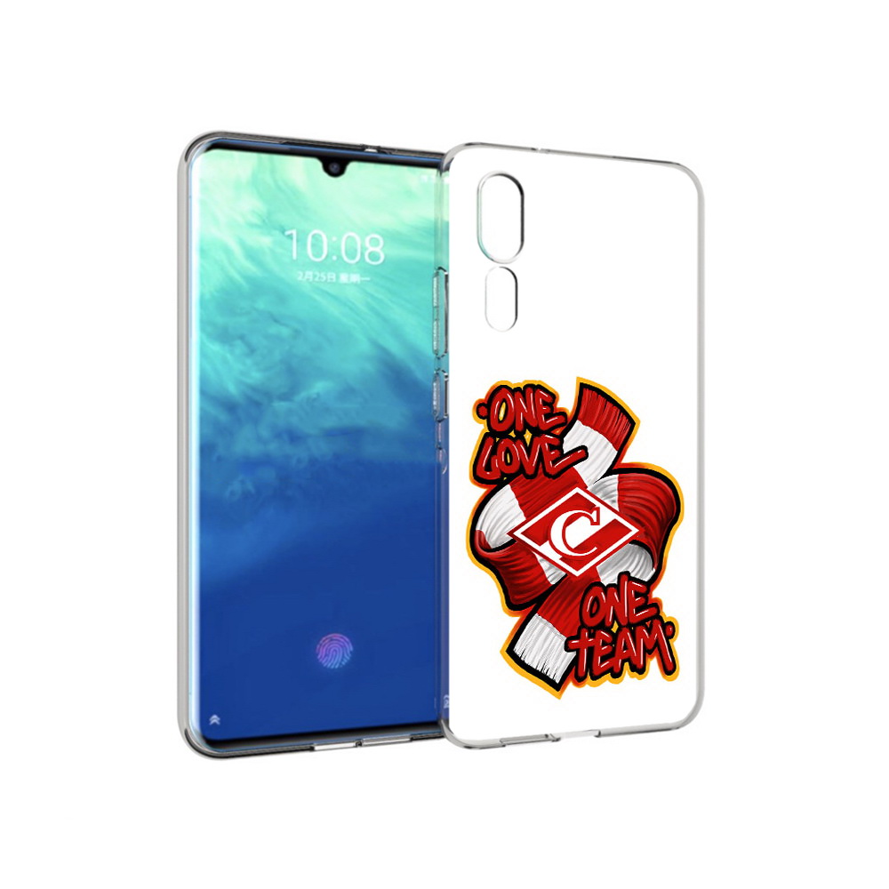 

Чехол MyPads Tocco для ZTE Axon 10 Pro ФК спарак 1 любовь (PT134302.444.184), Прозрачный, Tocco